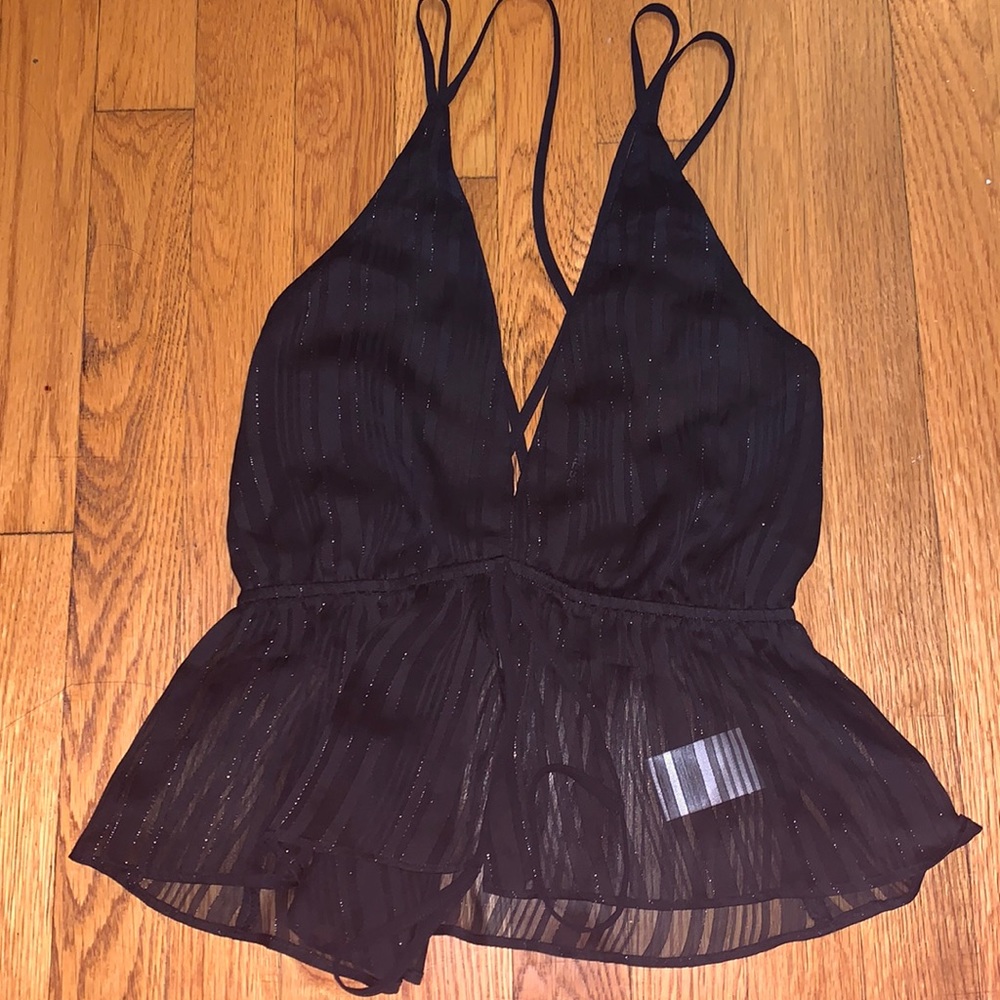 NWOT Express Strappy Party Top